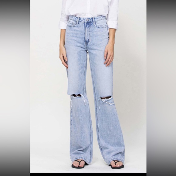 VERVET BY FLYING MONKEY Denim - VERVET BY FLYING MONKEY LESLIE FLARE JEANS ❤️NEW COLLECTION IN STORES❤️